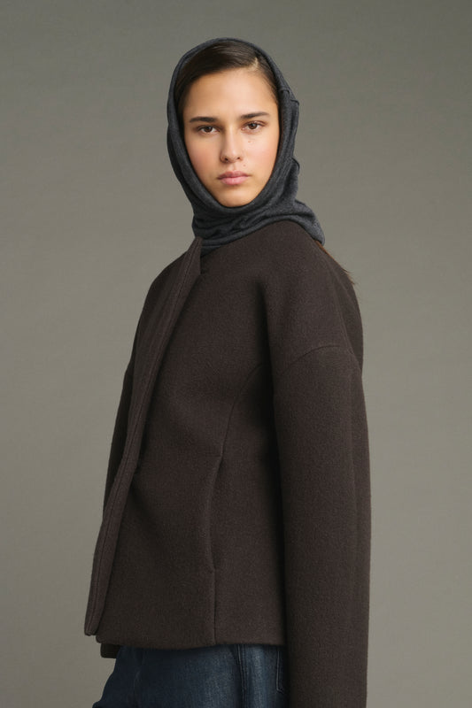 Col Lune - Gris Anthracite - Laine - Femme
