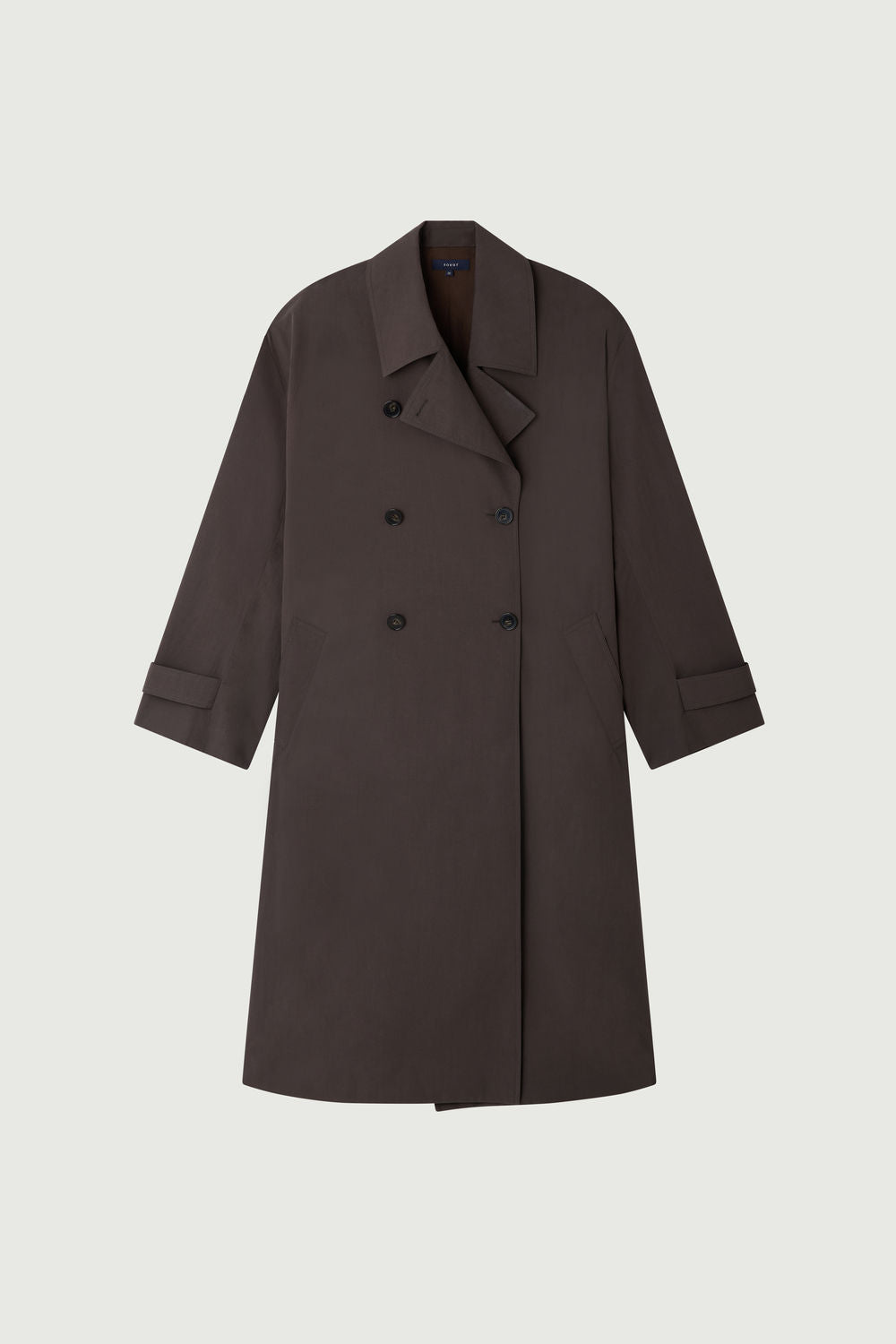 Trench Helio - Anthracite Foncé - Coton - Femme