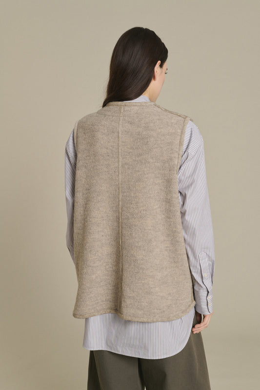 CHAQUETA CHICAGO BEIGE/GRIS