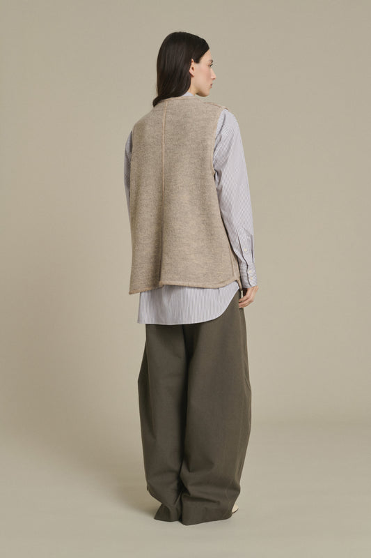 CHAQUETA CHICAGO BEIGE/GRIS