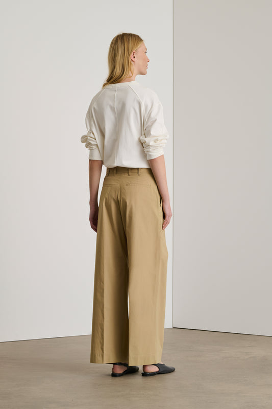 Pantalón Devy - Beige Oscuro - Algodón - Mujer
