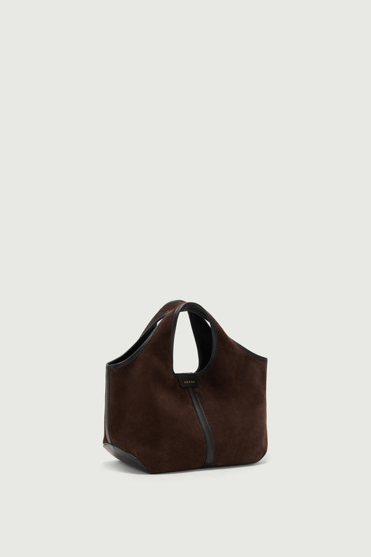 Sac Douce Mini - Marron Foncé - Cuir - Femme