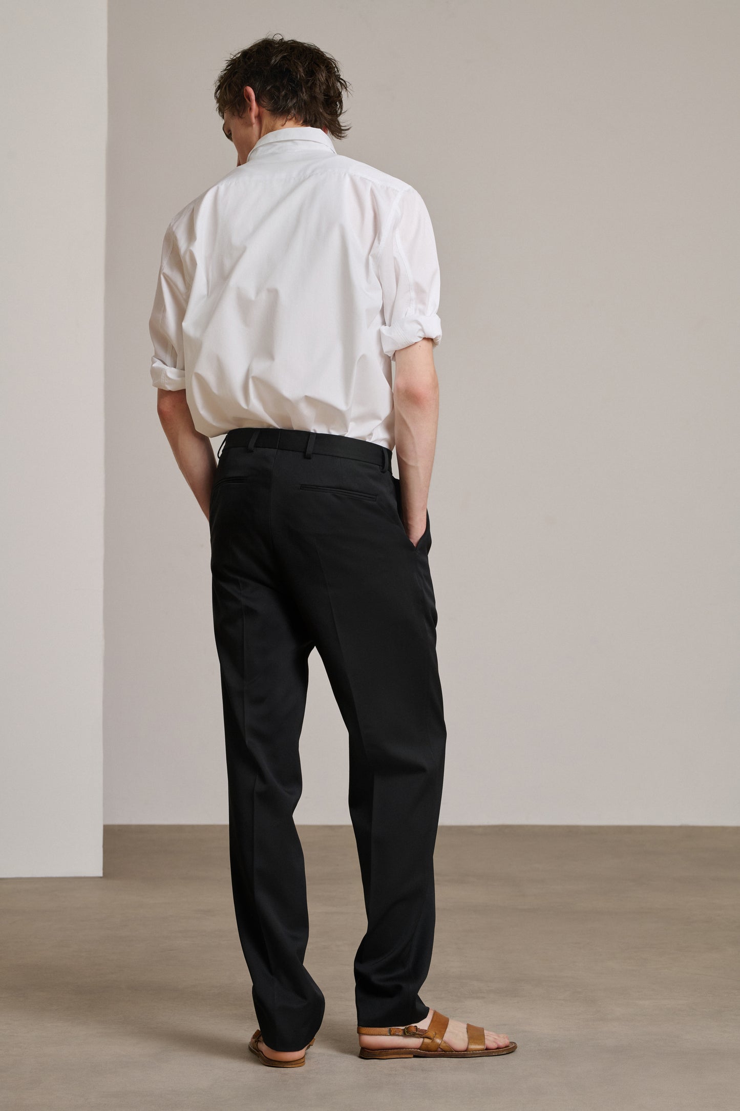 Pantalon Niels - Noir - Laine - Homme