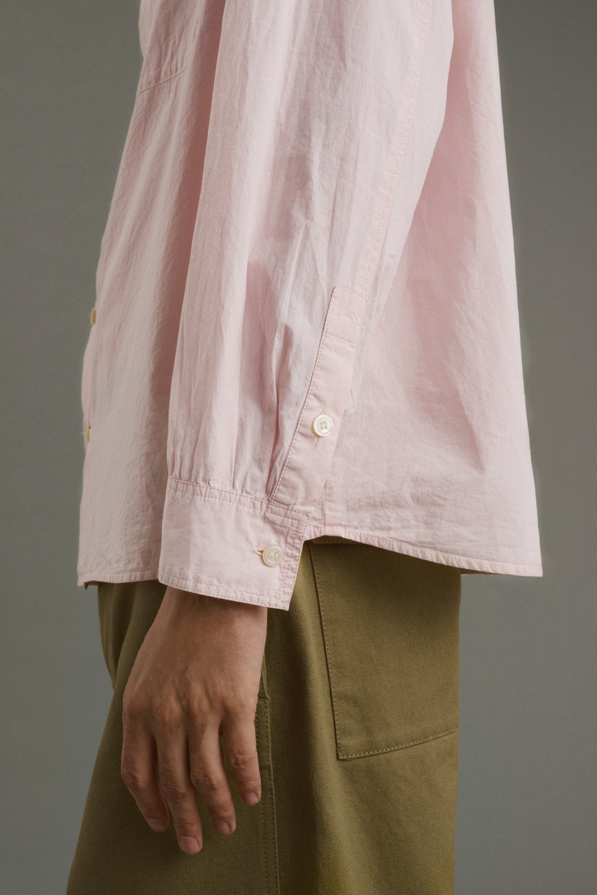 Chemise Isaac - Rose Pâle - Coton - Homme