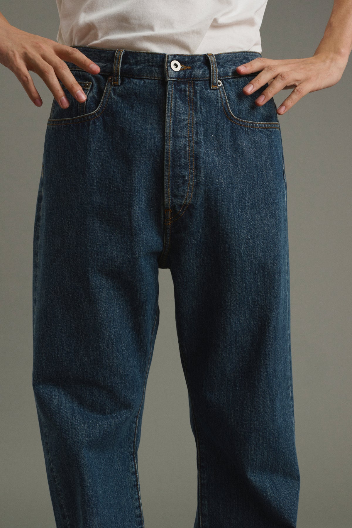 Jean Tom - Denim Azul Lavado - Algodón - Hombre vue 5