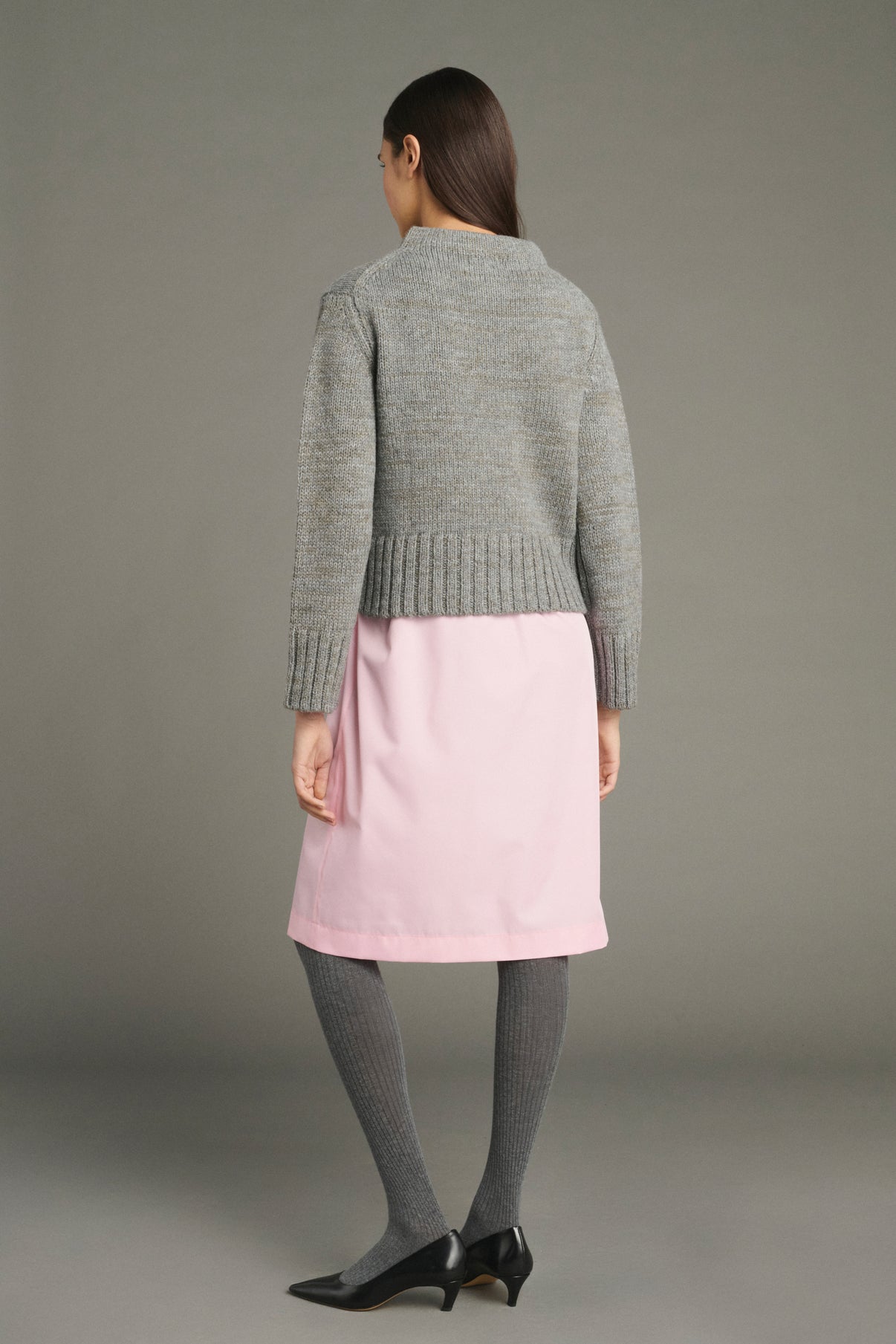 Pull Jennah - Gris - Femme vue 2