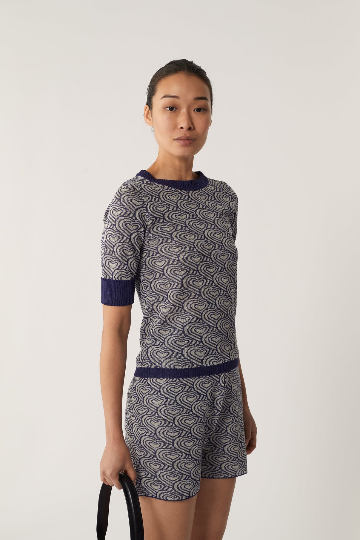 SHORT POPPY AZUL MARINO vue 1