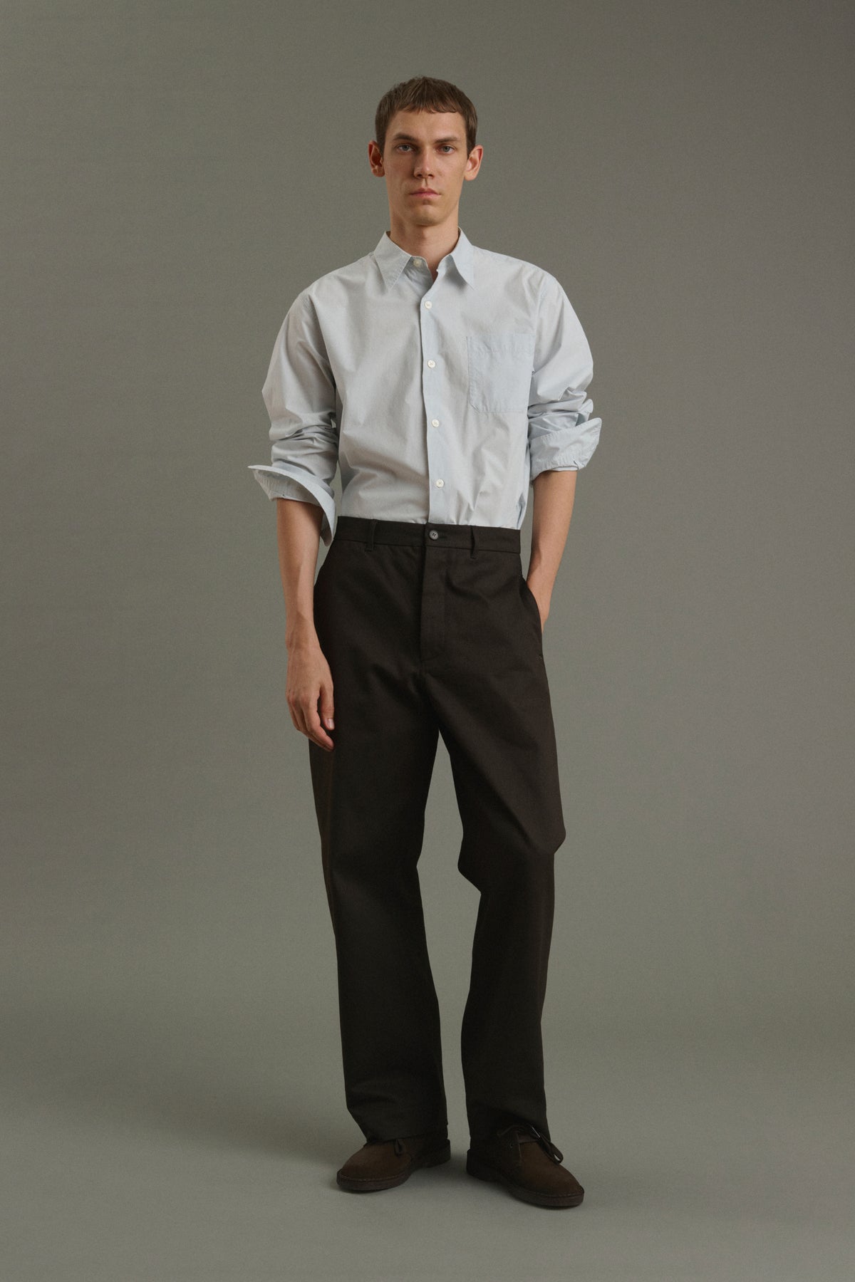 Chemise Glenn - Bleu Pâle - Coton - Homme