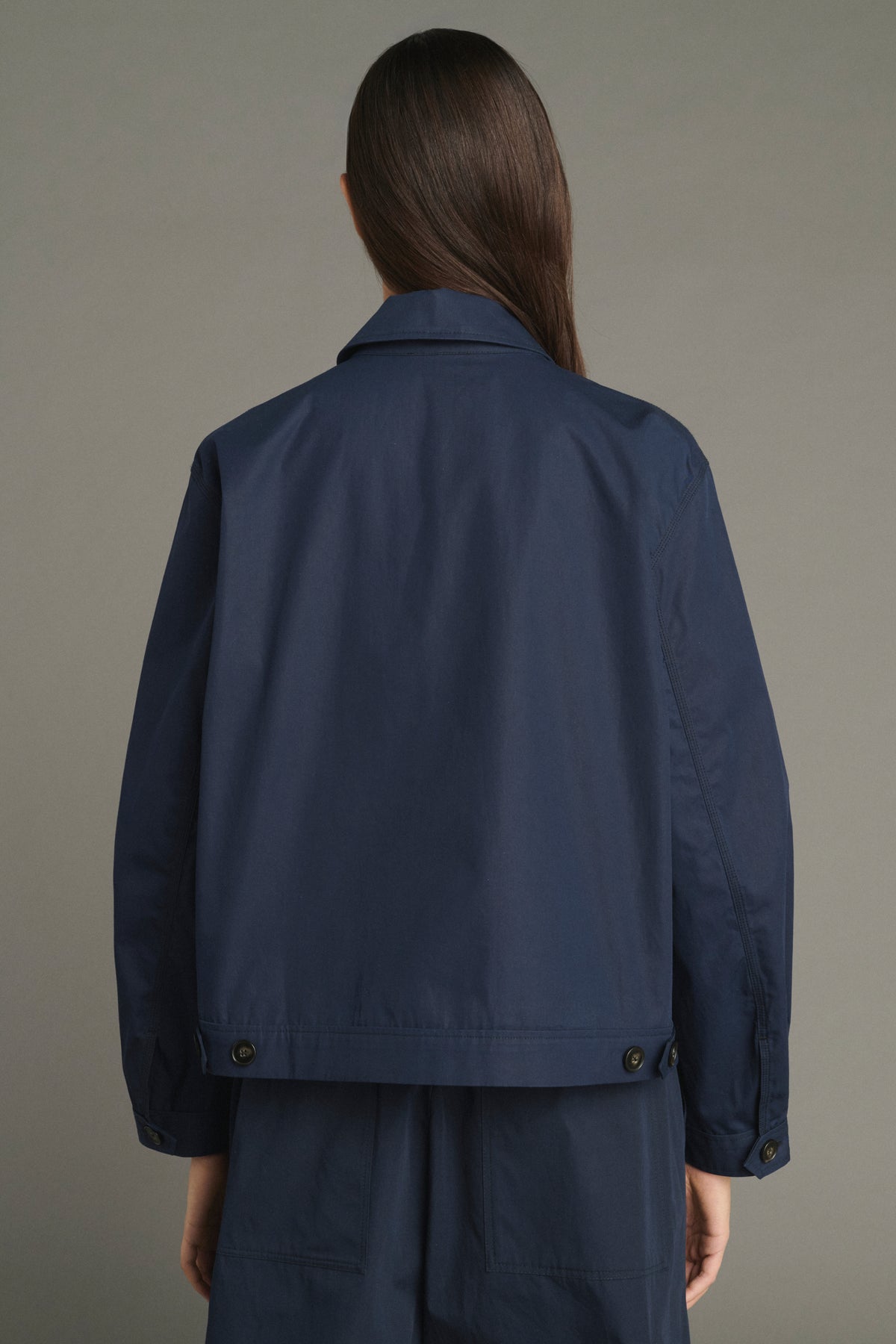 Veste Jared - Navy - Coton - Femme vue 2