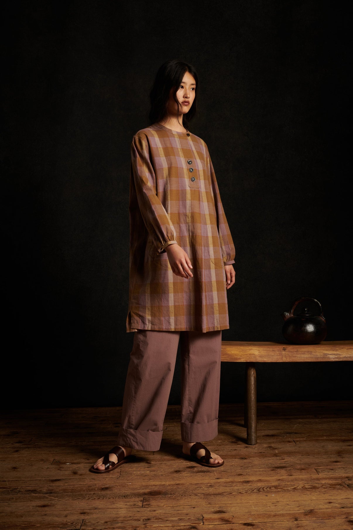 ROBE ONAGRE VIOLETTE vue 4