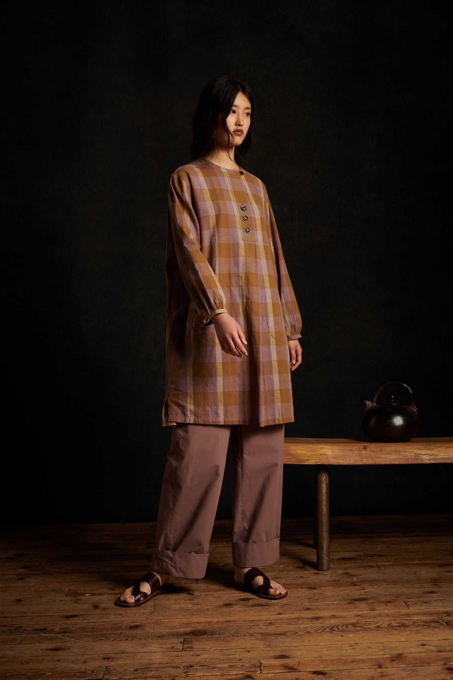 ROBE ONAGRE VIOLETTE