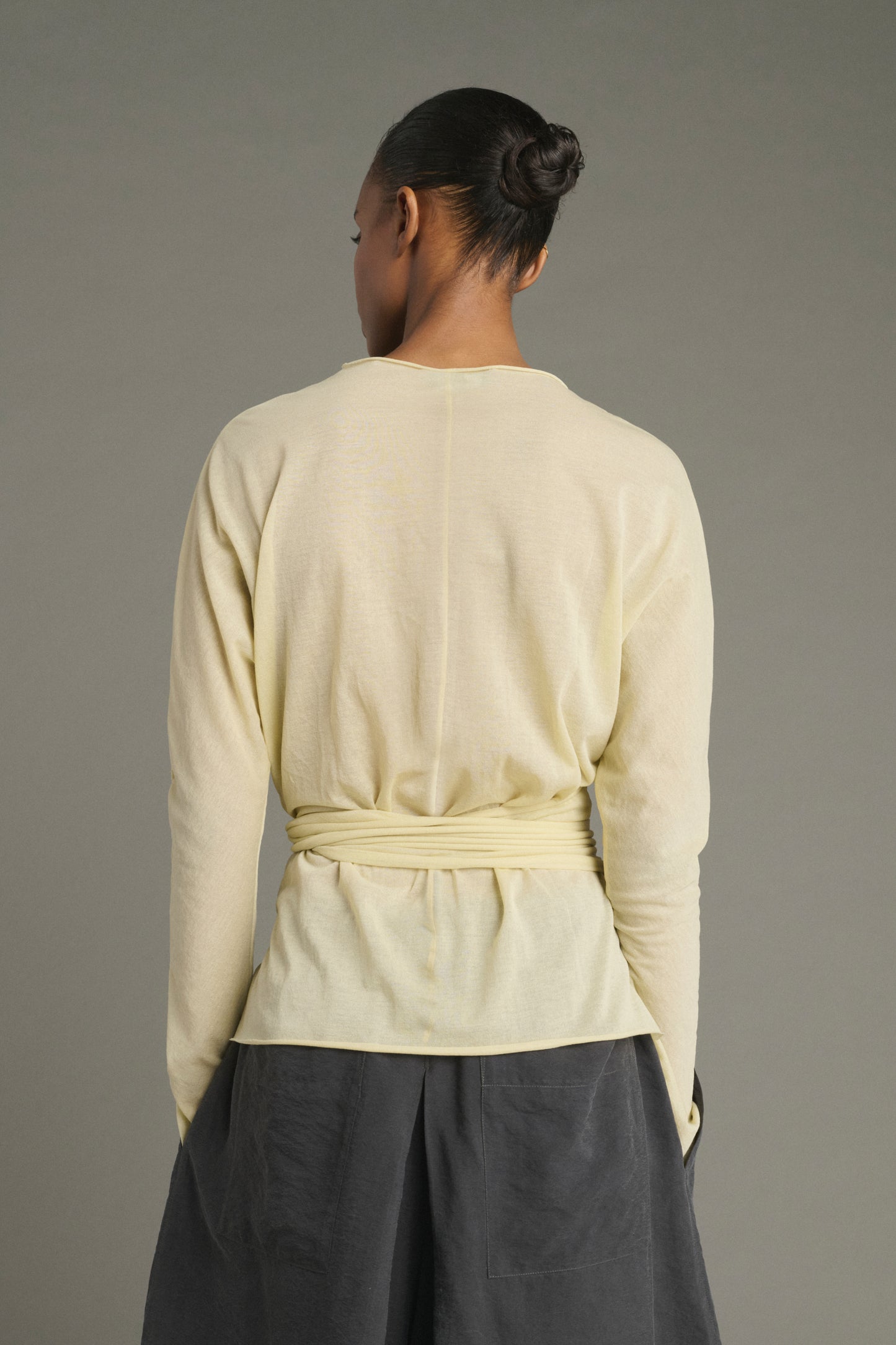 Tee-Shirt Luth - Jaune Pâle - Coton - Femme