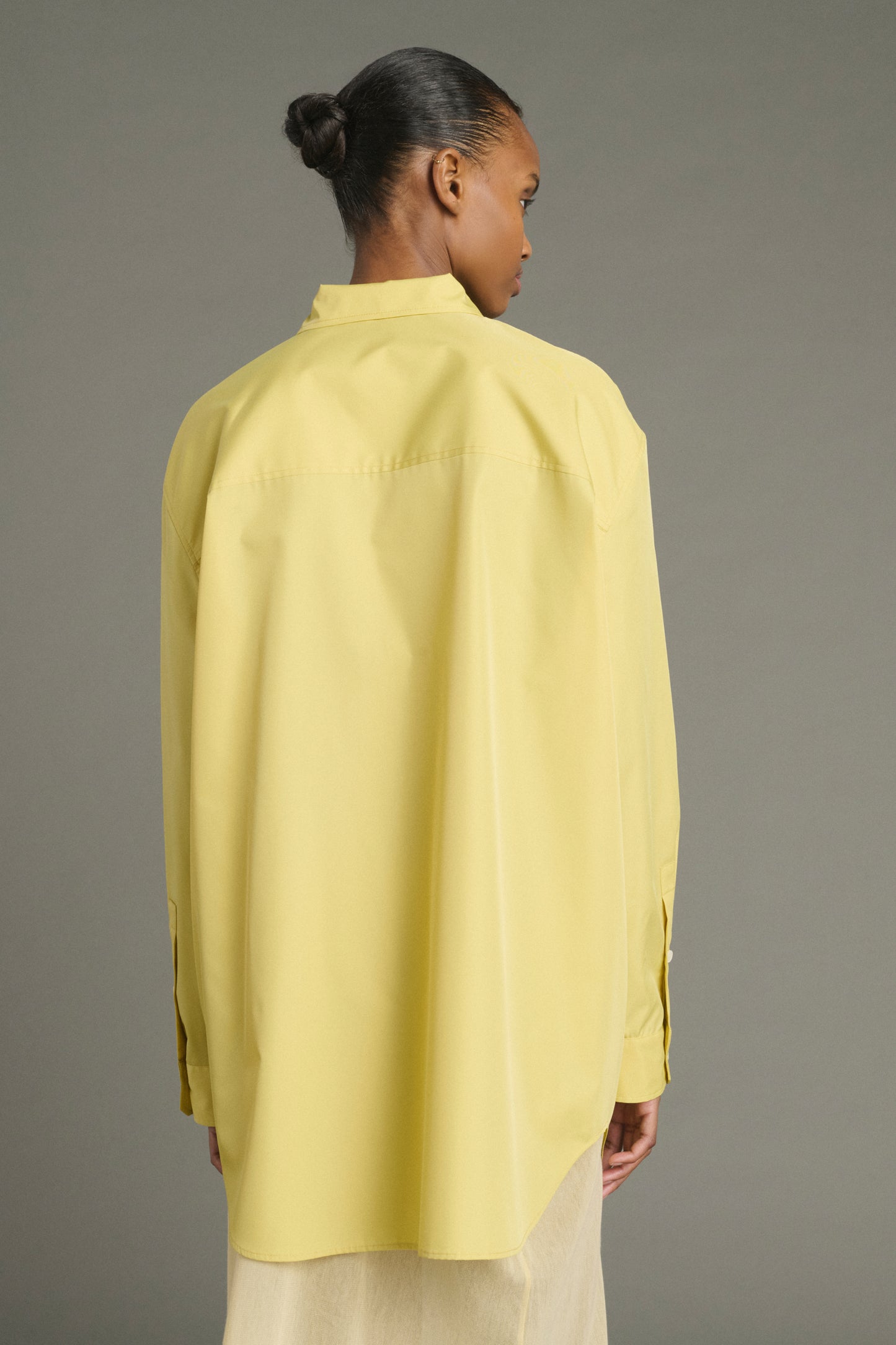 Chemise Kita - Jaune/Beige - Femme