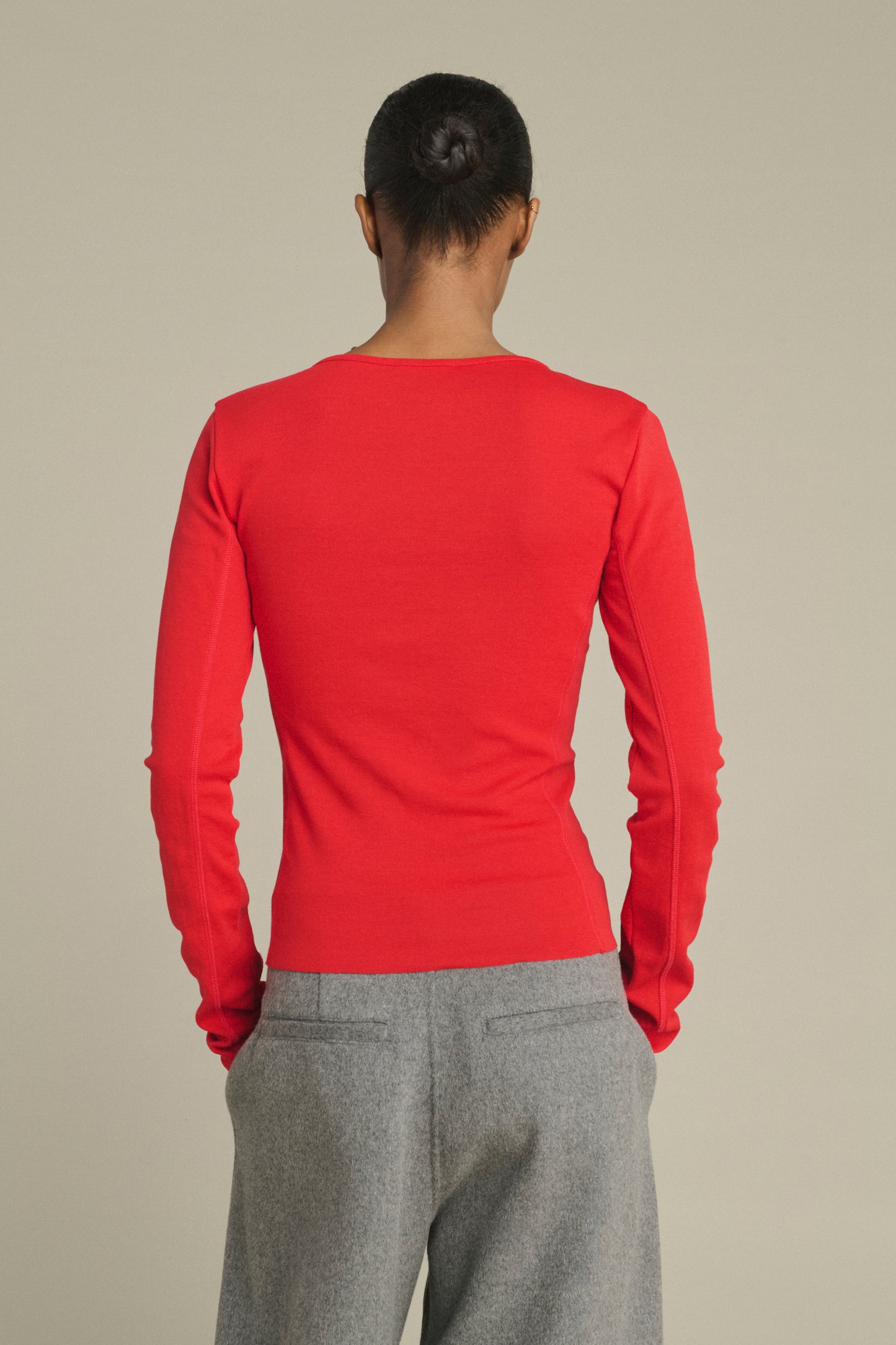 Camiseta Lester - Rojo - Algodón - Mujer