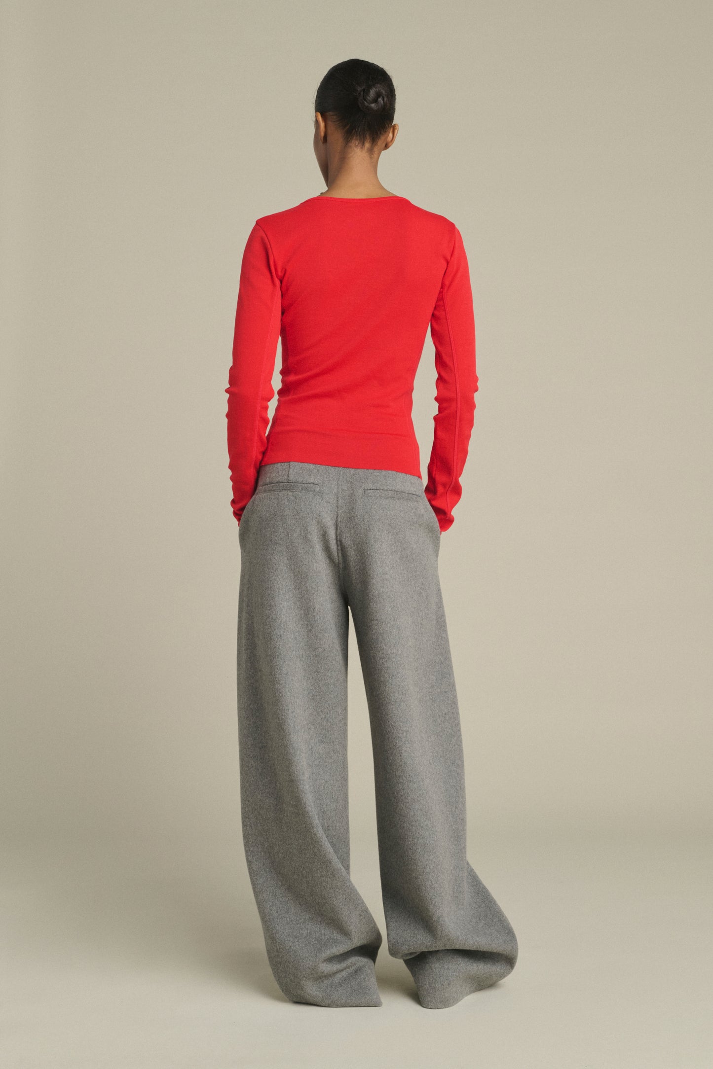 Camiseta Lester - Rojo - Algodón - Mujer