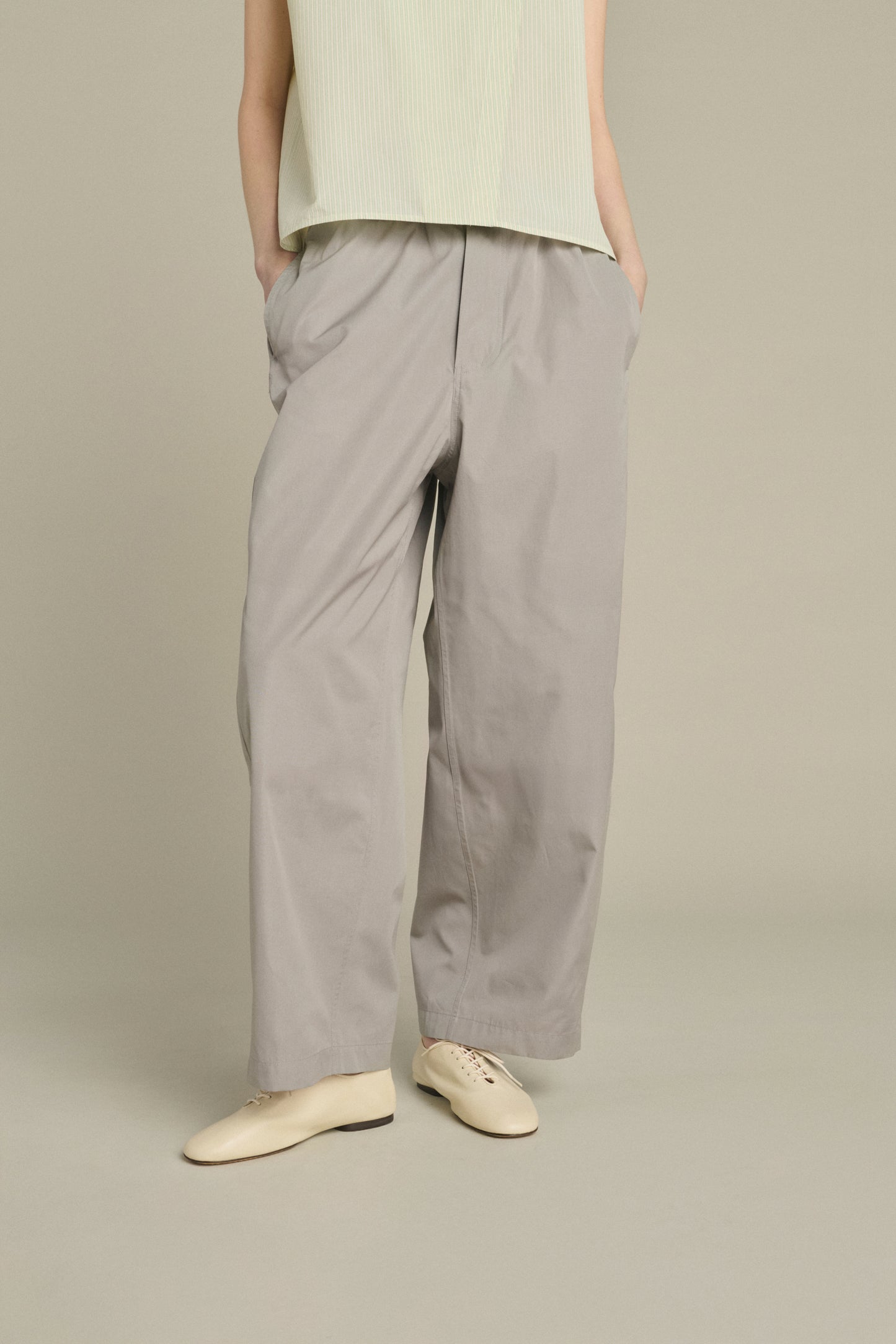 Pantalón Hugues - Gris - Algodón - Mujer