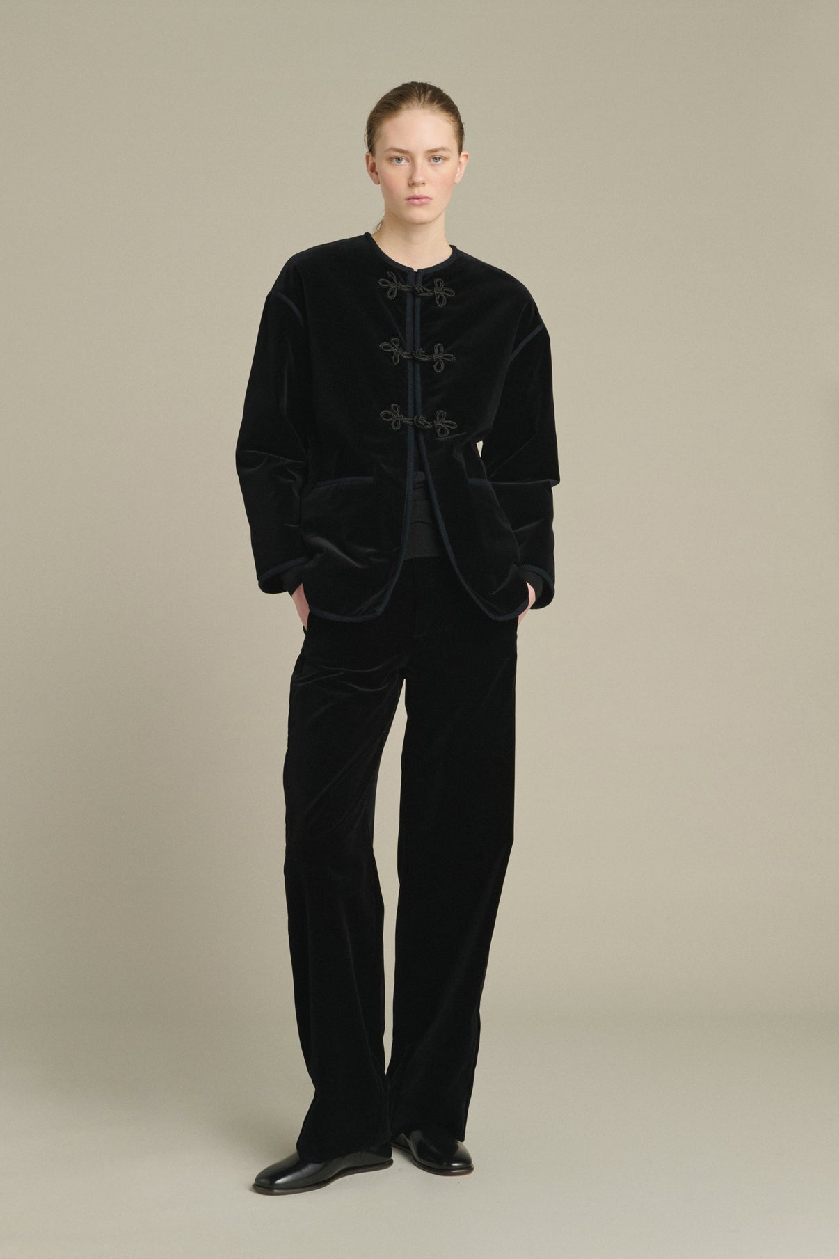 Pantalon Celestin - Noir - Coton - Femme vue 6