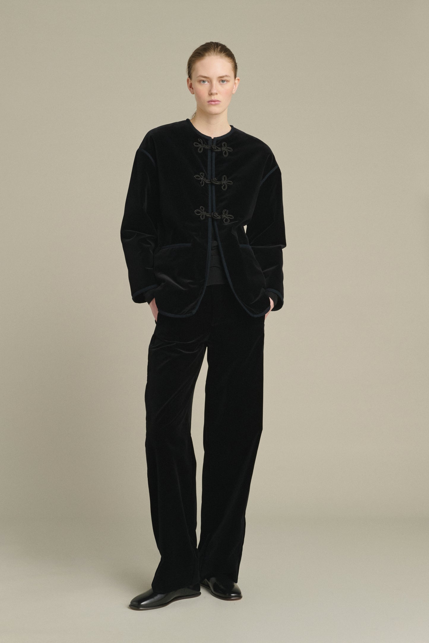 Pantalon Celestin - Noir - Coton - Femme