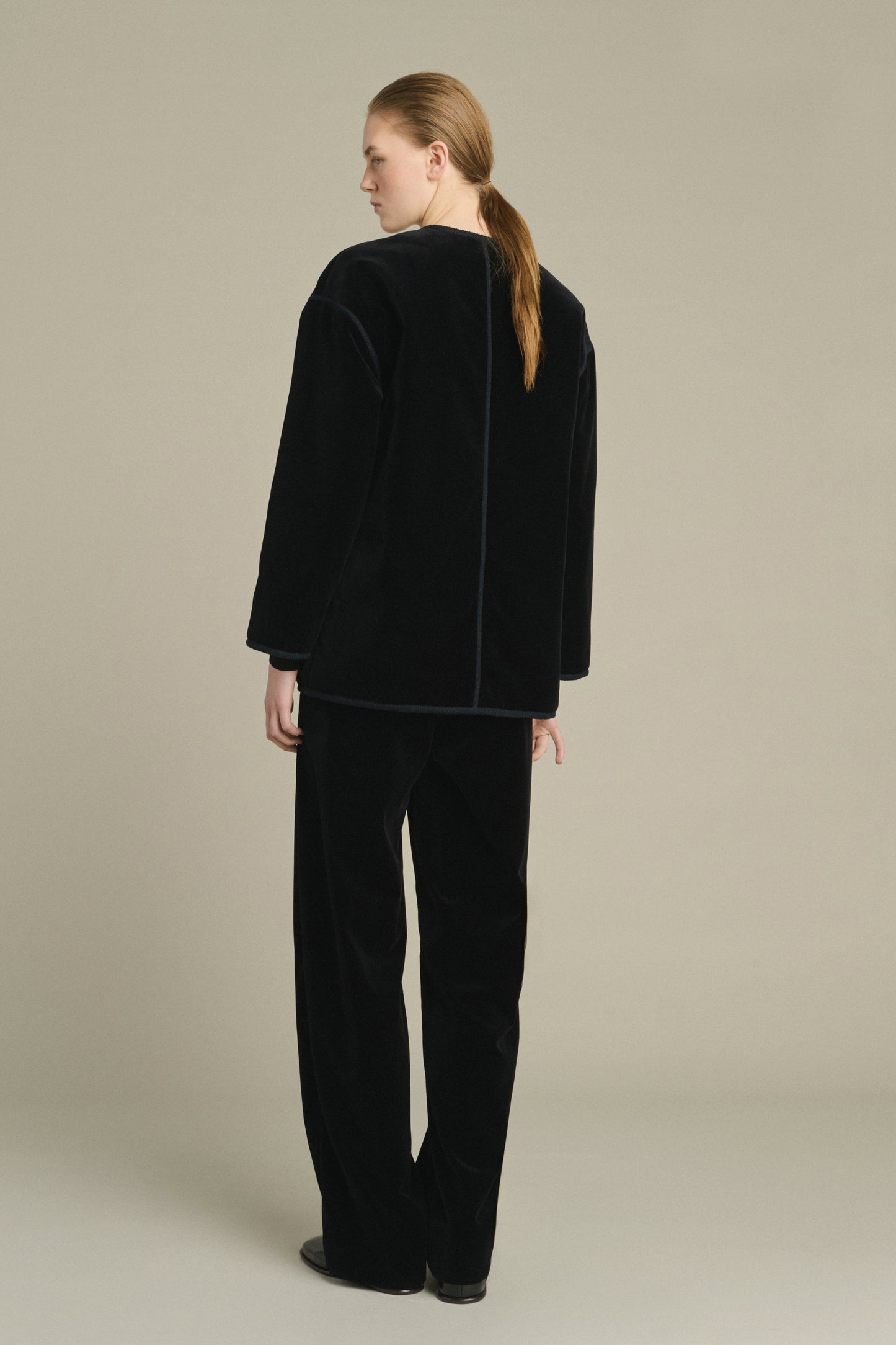 Chaqueta Lutetia - Negro - Algodón - Mujer