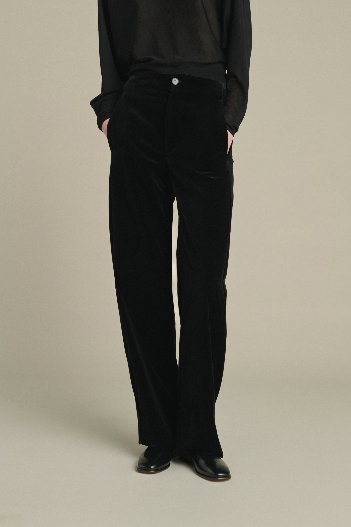 Pantalon Celestin - Noir - Coton - Femme