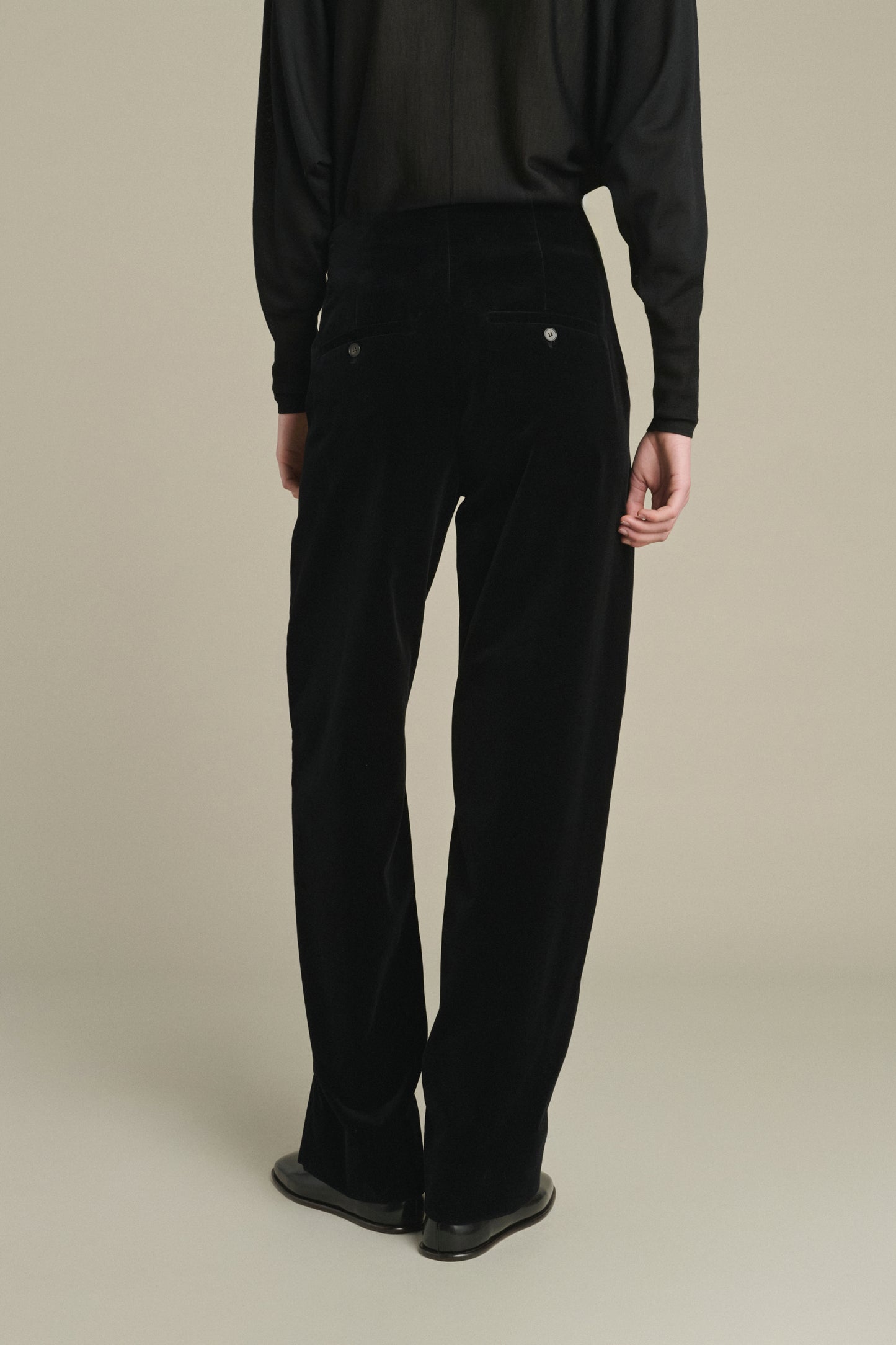 Pantalon Celestin - Noir - Coton - Femme
