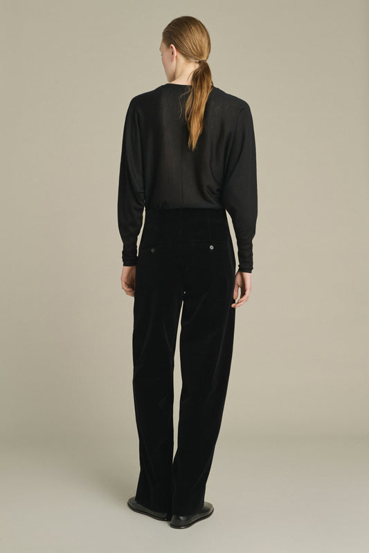 Pantalon Celestin - Noir - Coton - Femme