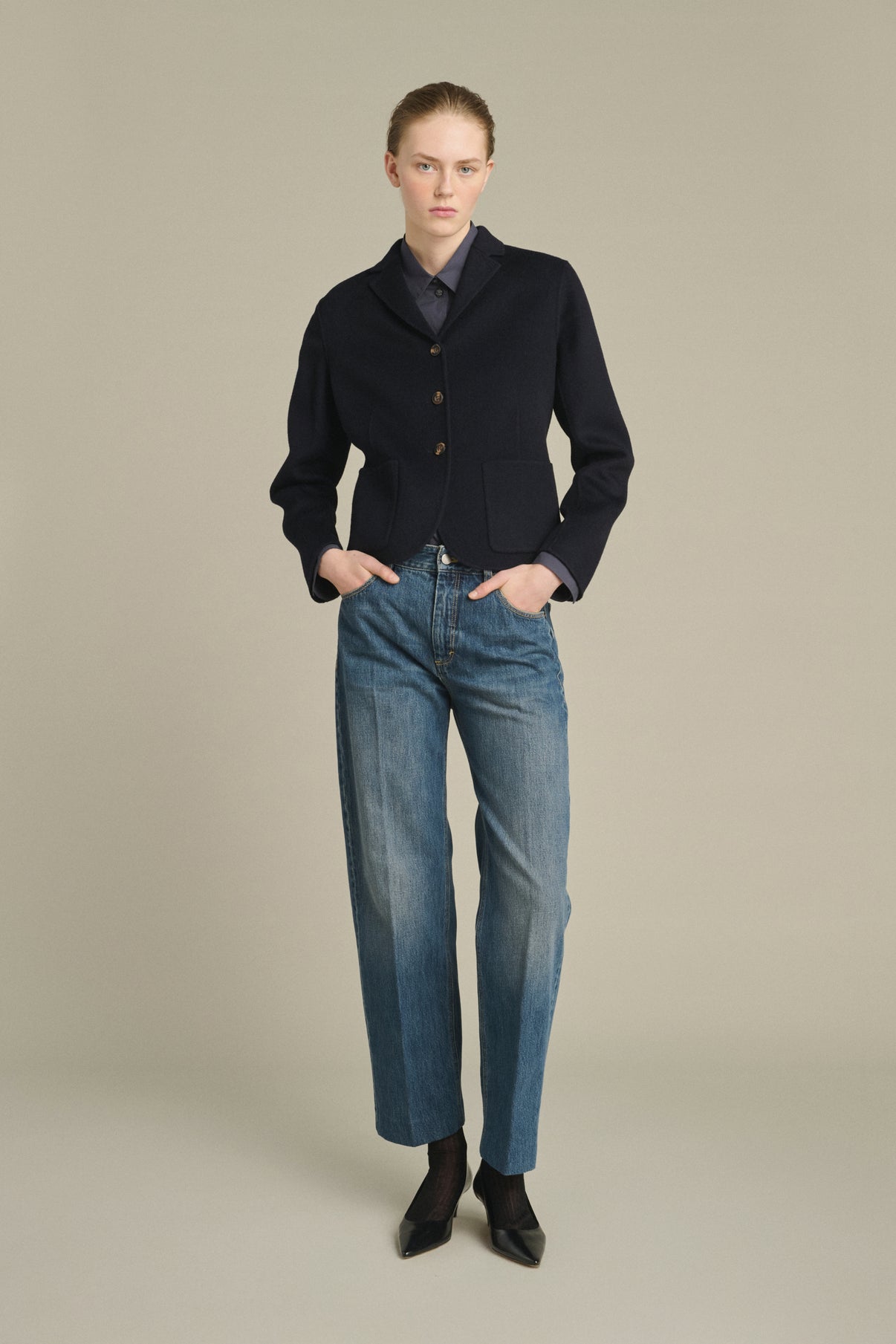 Veste Hespera - Deep Navy - Laine - Femme vue 1