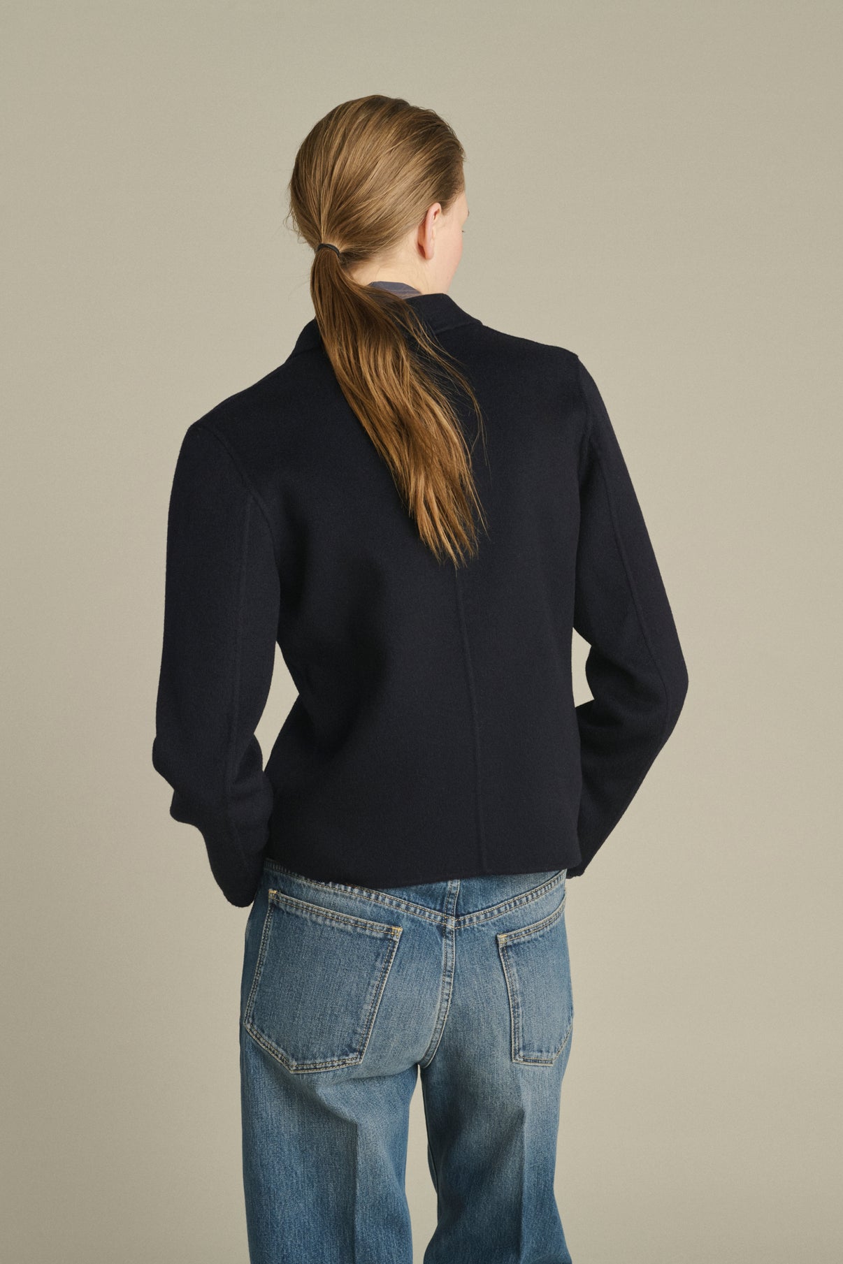 Veste Hespera - Deep Navy - Laine - Femme vue 4