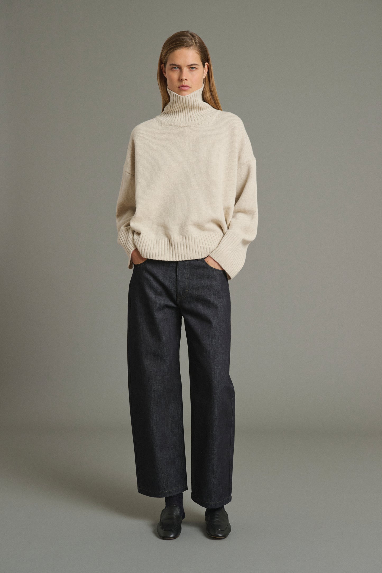 Jean Harrison - Bleu Brut - Coton - Femme