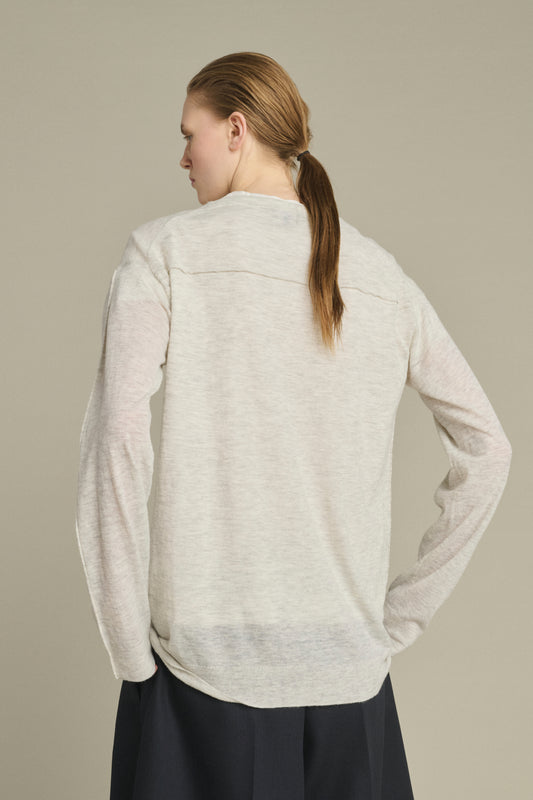 Pull Khloe - Gris Clair - Femme