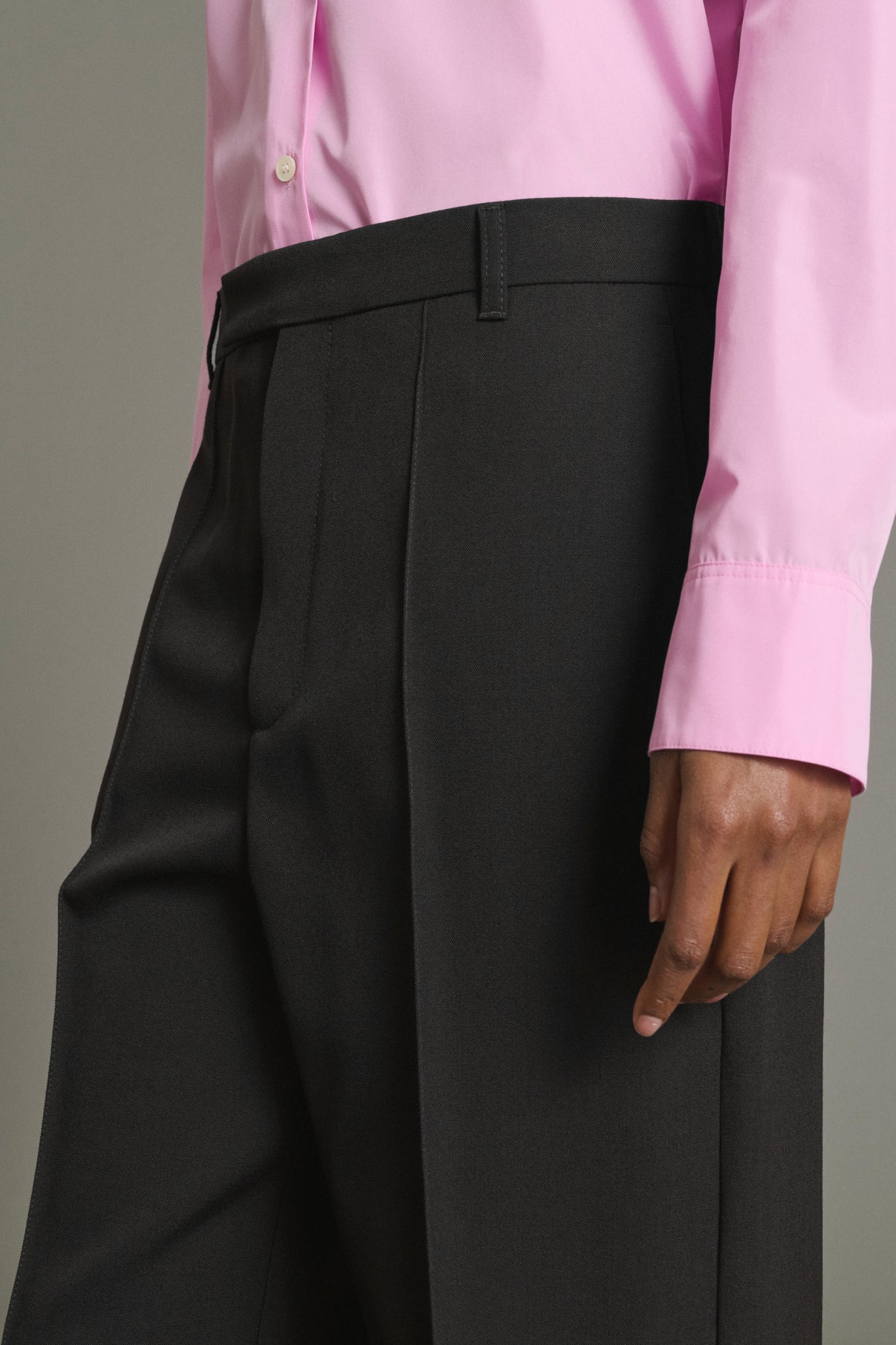Pantalon Leo - Noir - Laine - Femme vue 4