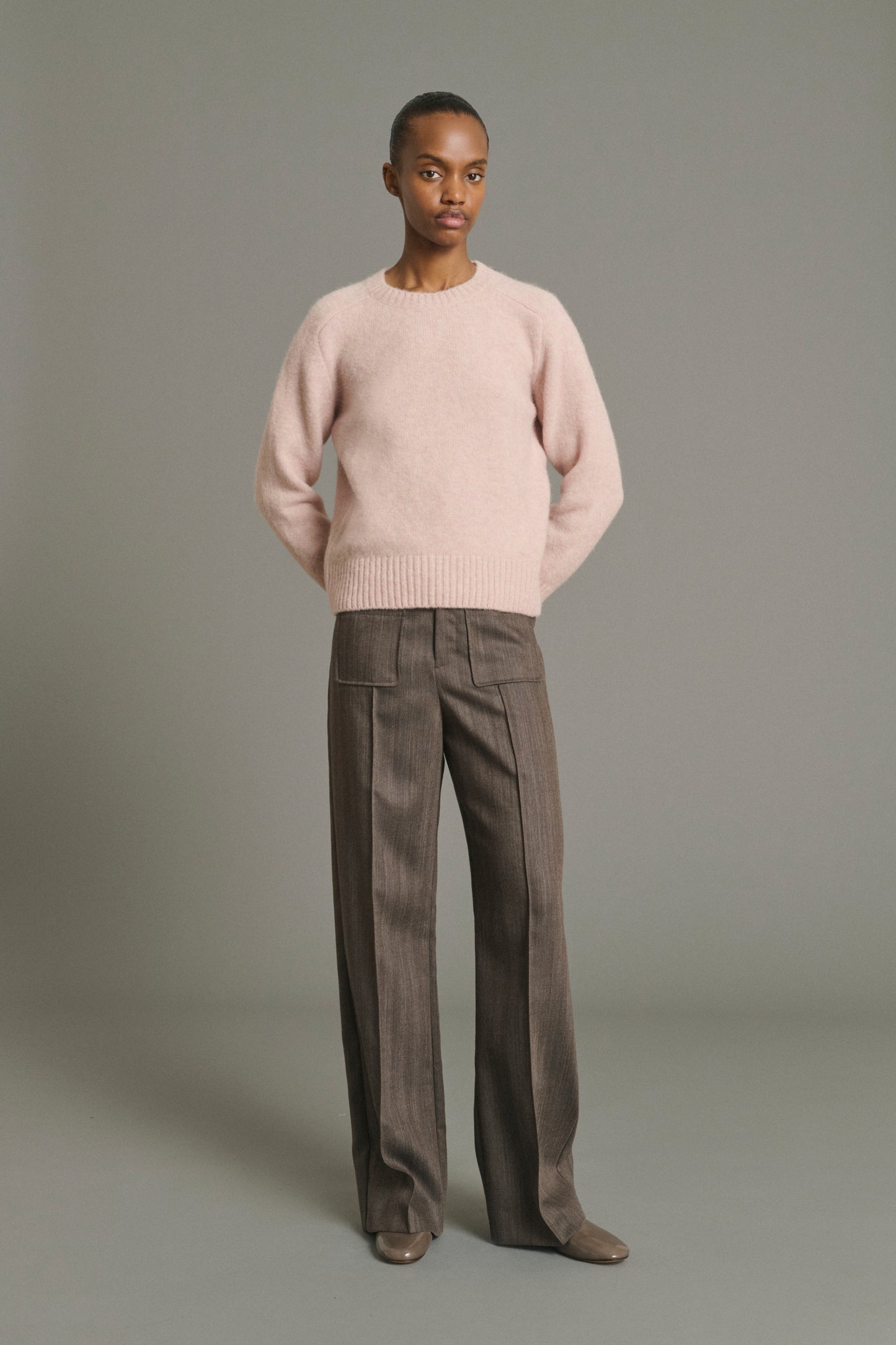 Jersey Envie - Rosa Pálido - Lana - Mujer