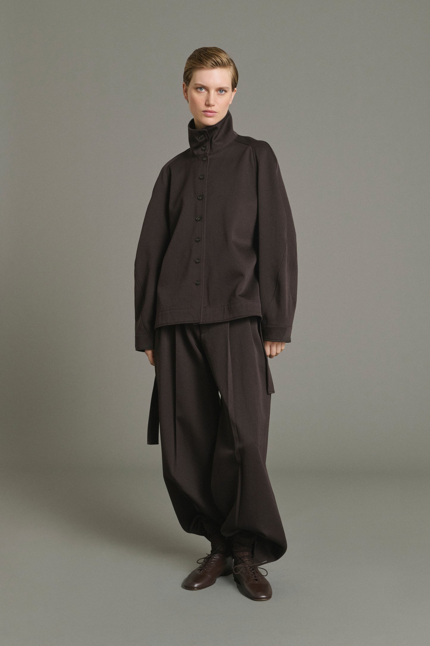 Veste Geode - Ébène - Laine - Femme