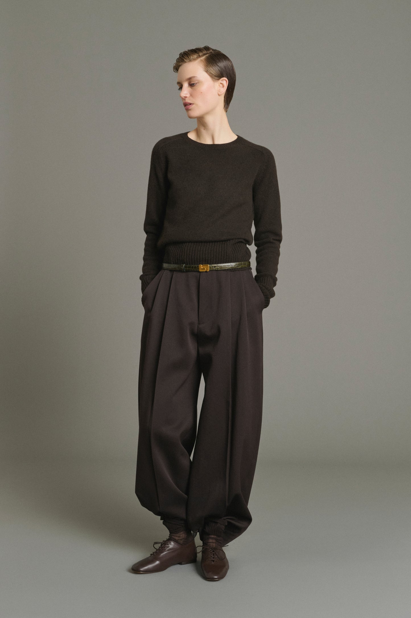 Jersey Jamie - Chocolate - Lana Merino - Mujer