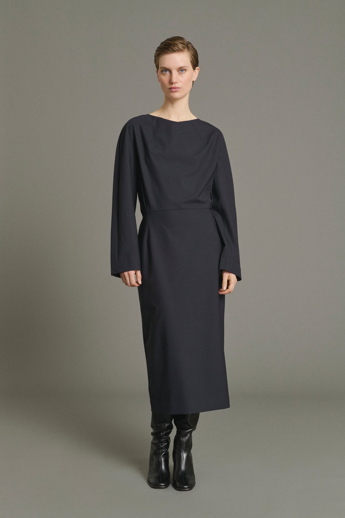 Robe Julia - Dark Navy - Femme vue 1
