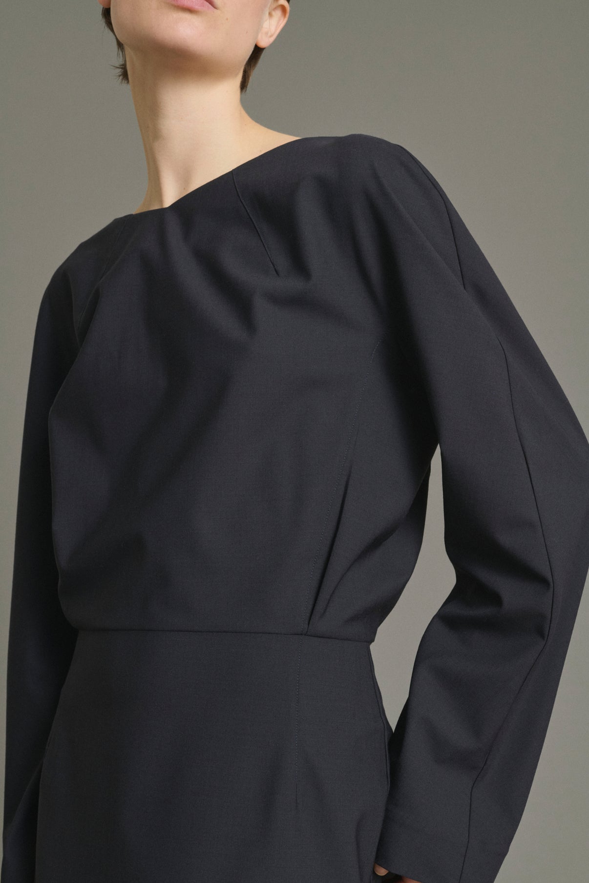 Robe Julia - Dark Navy - Femme vue 3