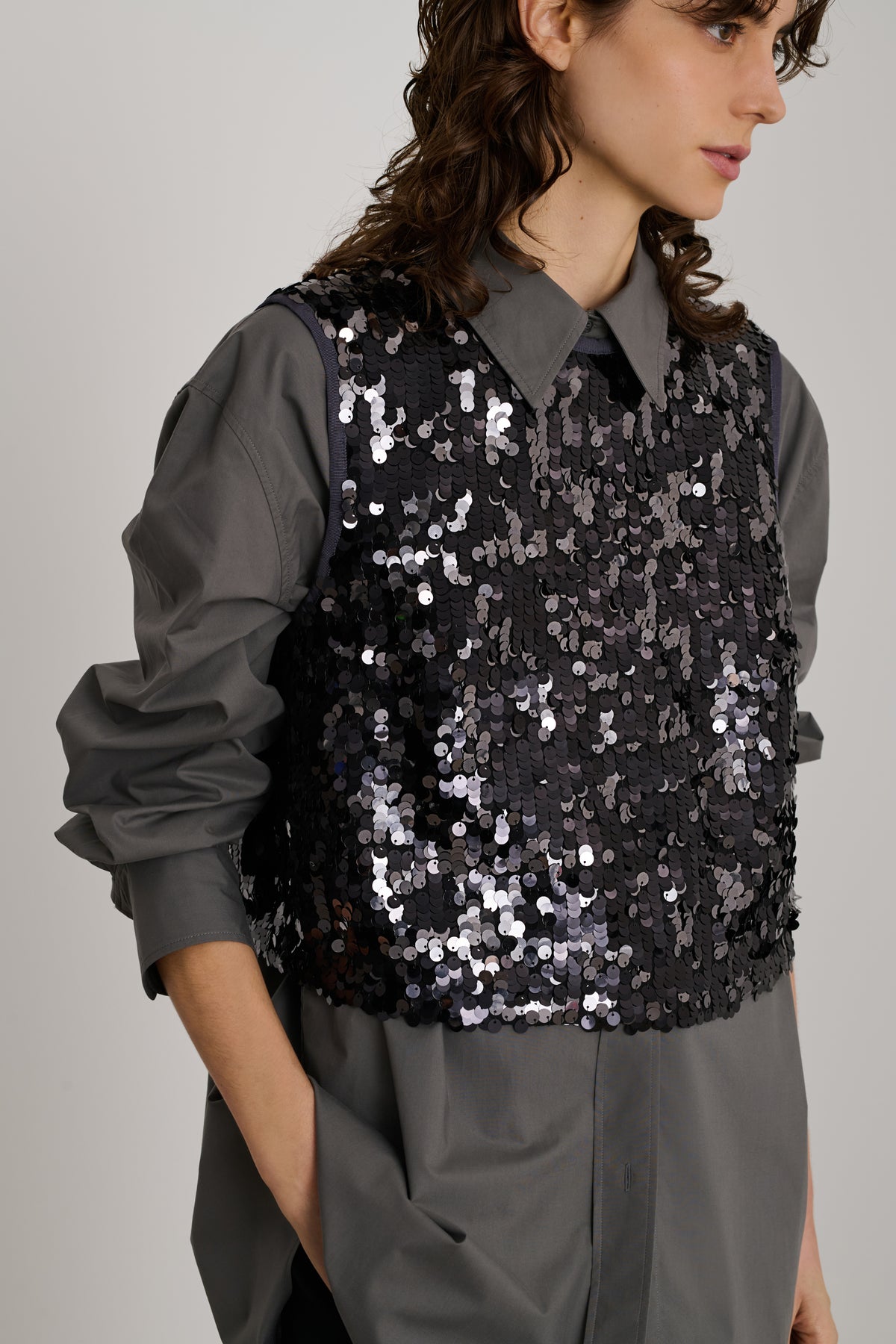 Camisa Raf - Plata - Mujer vue 4