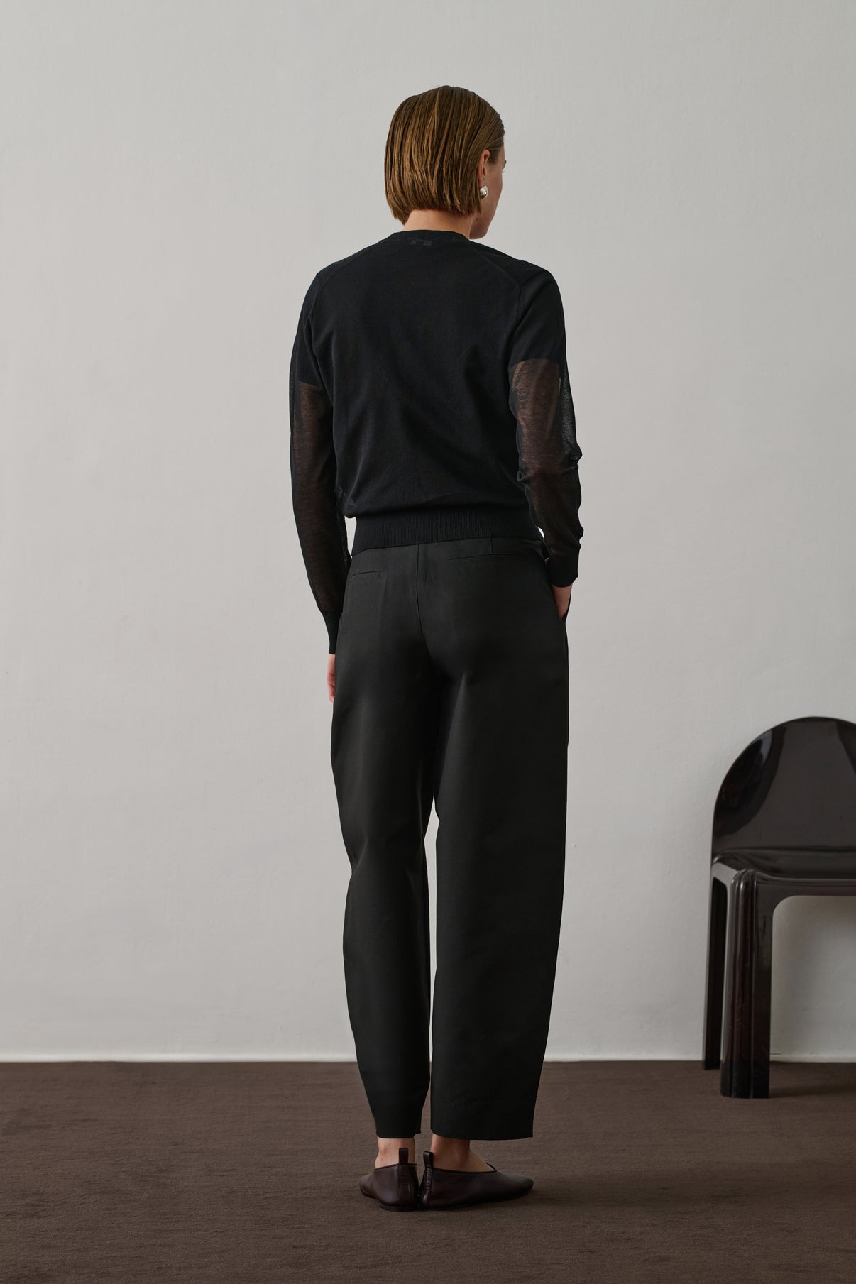 Cardigan Etretat - Noir - Femme vue 3