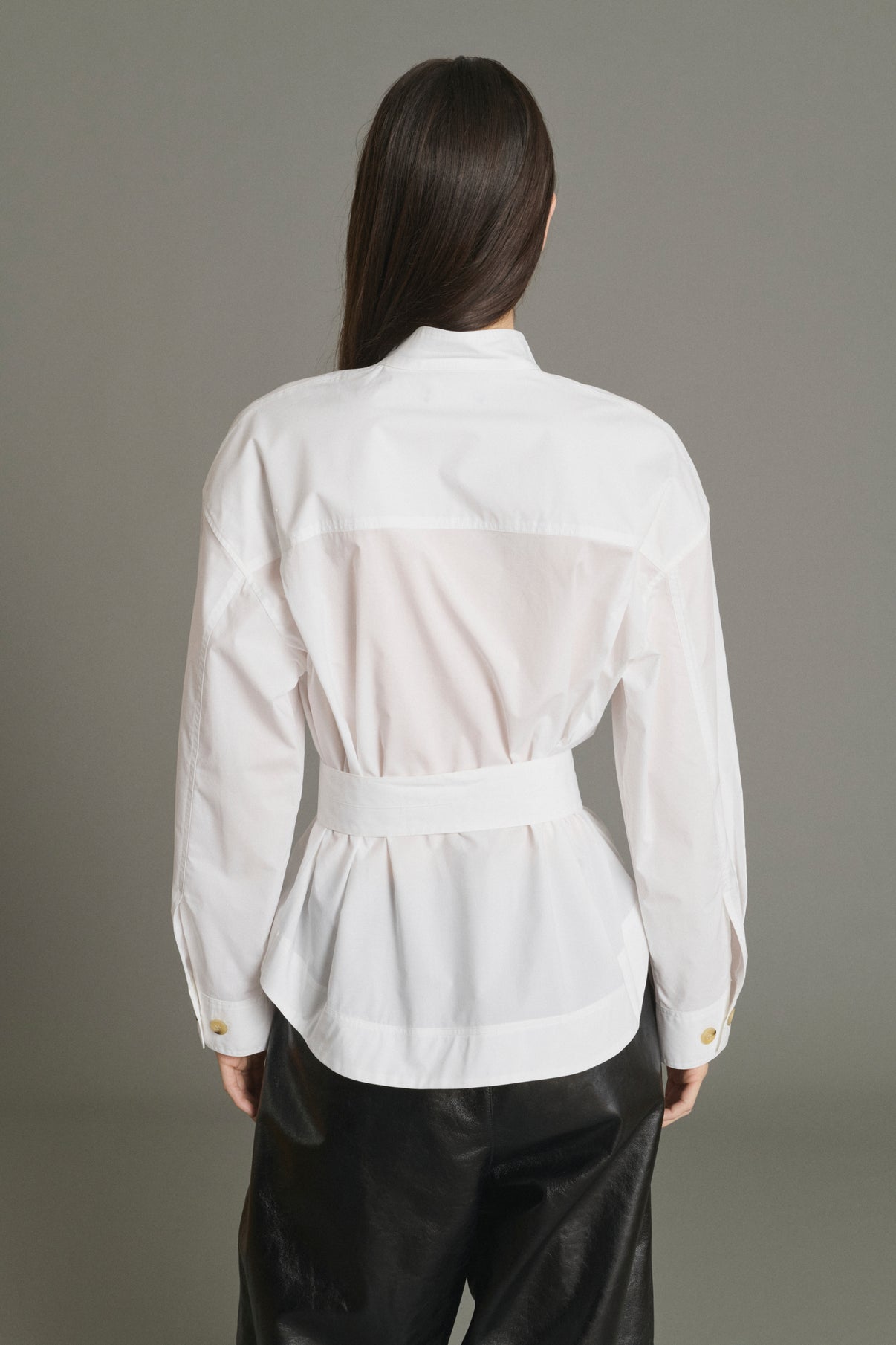 Blusa Lizzie - Blanco Roto - Algodón - Mujer vue 2