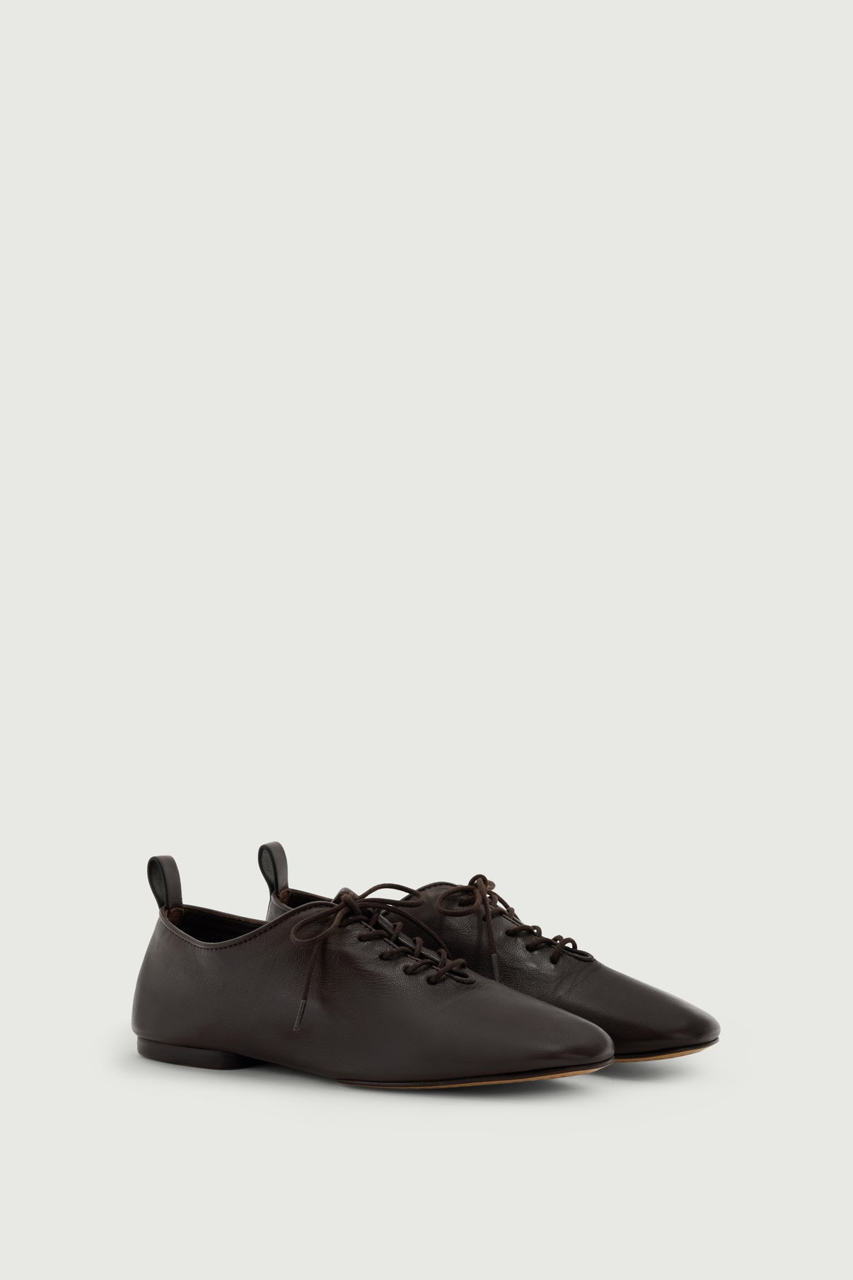 Derbies Orso - Marron Chaud - Cuir - Femme vue 2