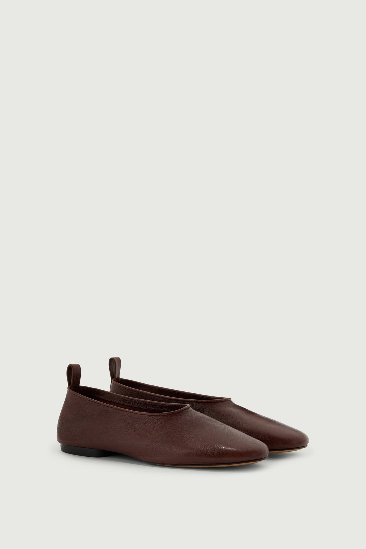 Ballerines Bala - Cognac - Cuir - Femme vue 2