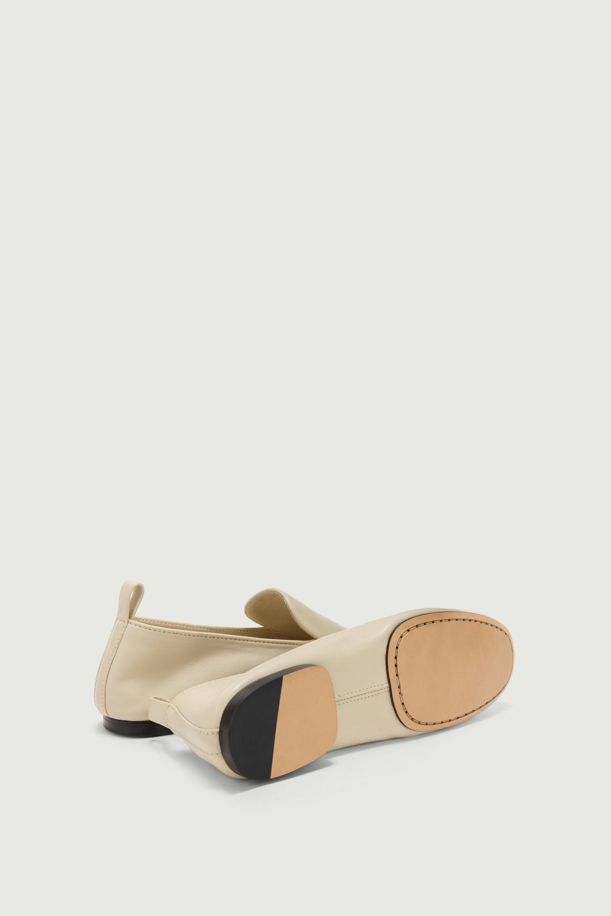Mocasines Nine - Marfil - Cuero - Mujer vue 6