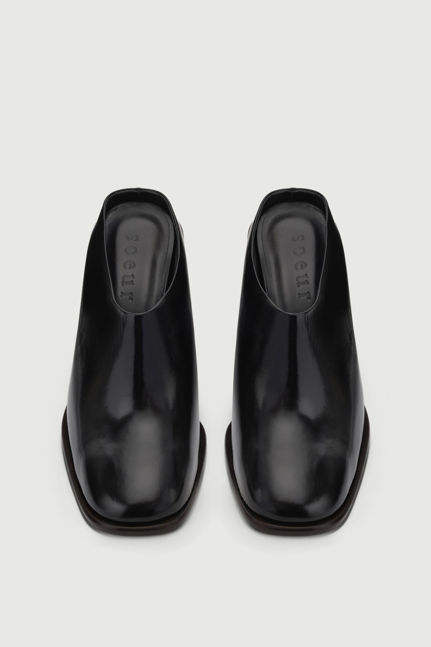 Mules Elba - Noir - Cuir - Femme
