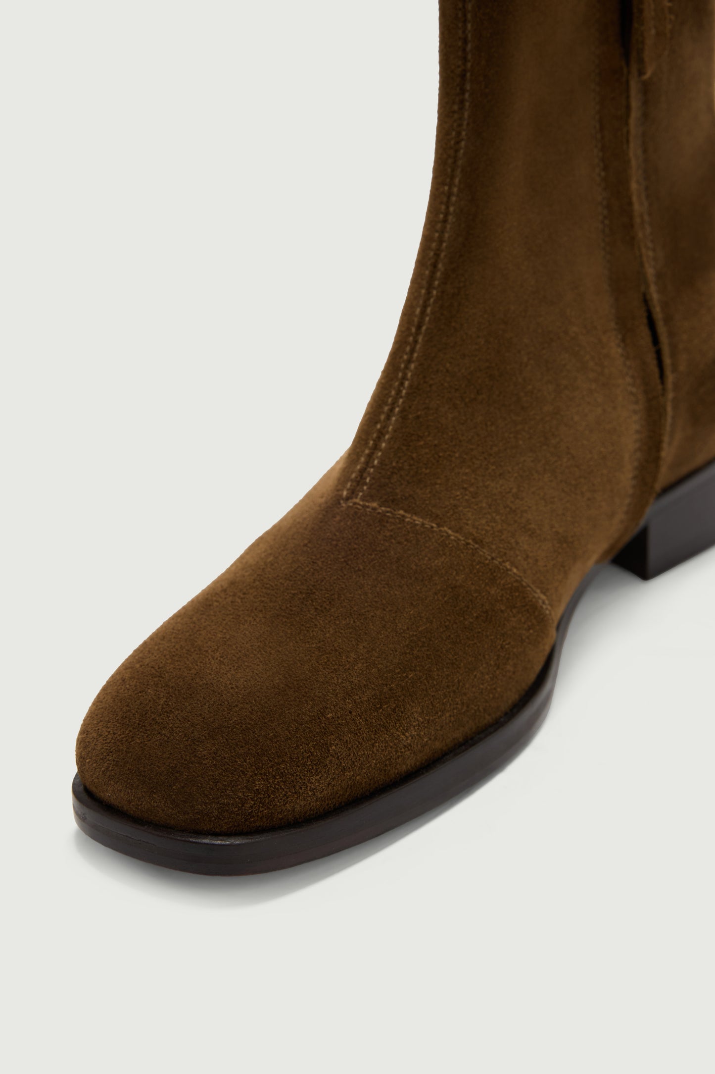 Botines West - Marrón/Verde - Cuero - Mujer