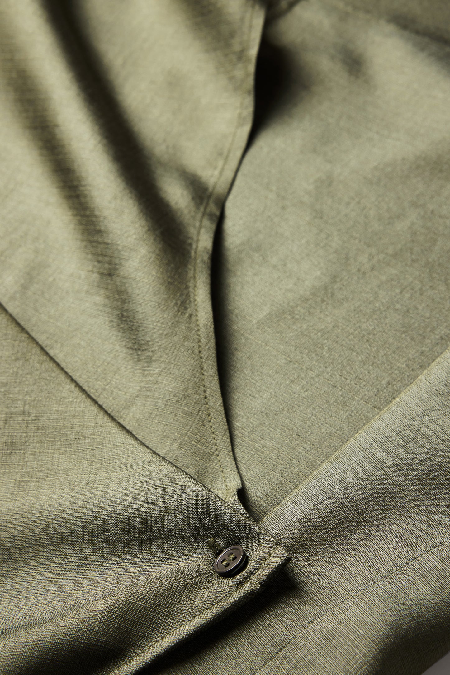 Blusa Kora - Verde Grisáceo - Seda - Mujer
