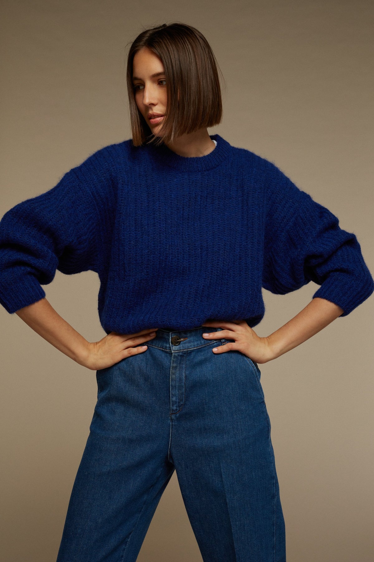 PULL GINETTE MOUTARDE