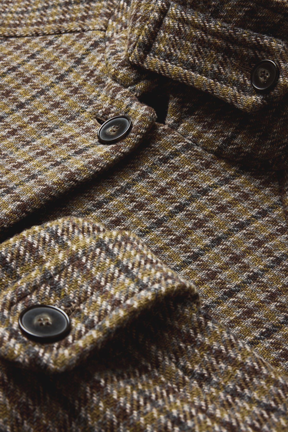 Manteau Berlin - Gris/Kaki - Laine - Femme vue 7