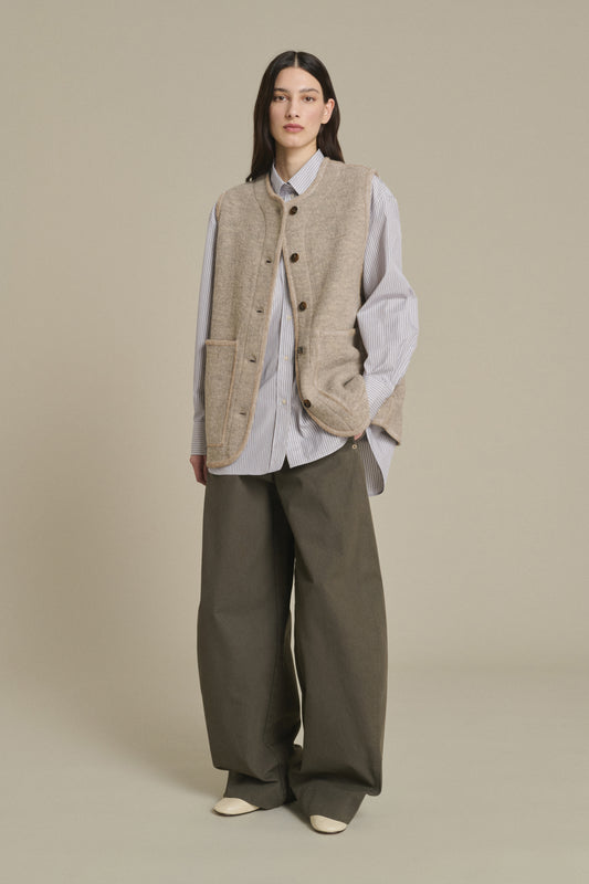 CHAQUETA CHICAGO BEIGE/GRIS