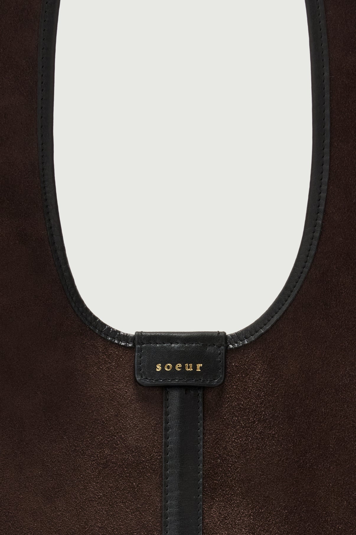 Cabas Douce - Marrón Oscuro - Cuero - Mujer vue 3