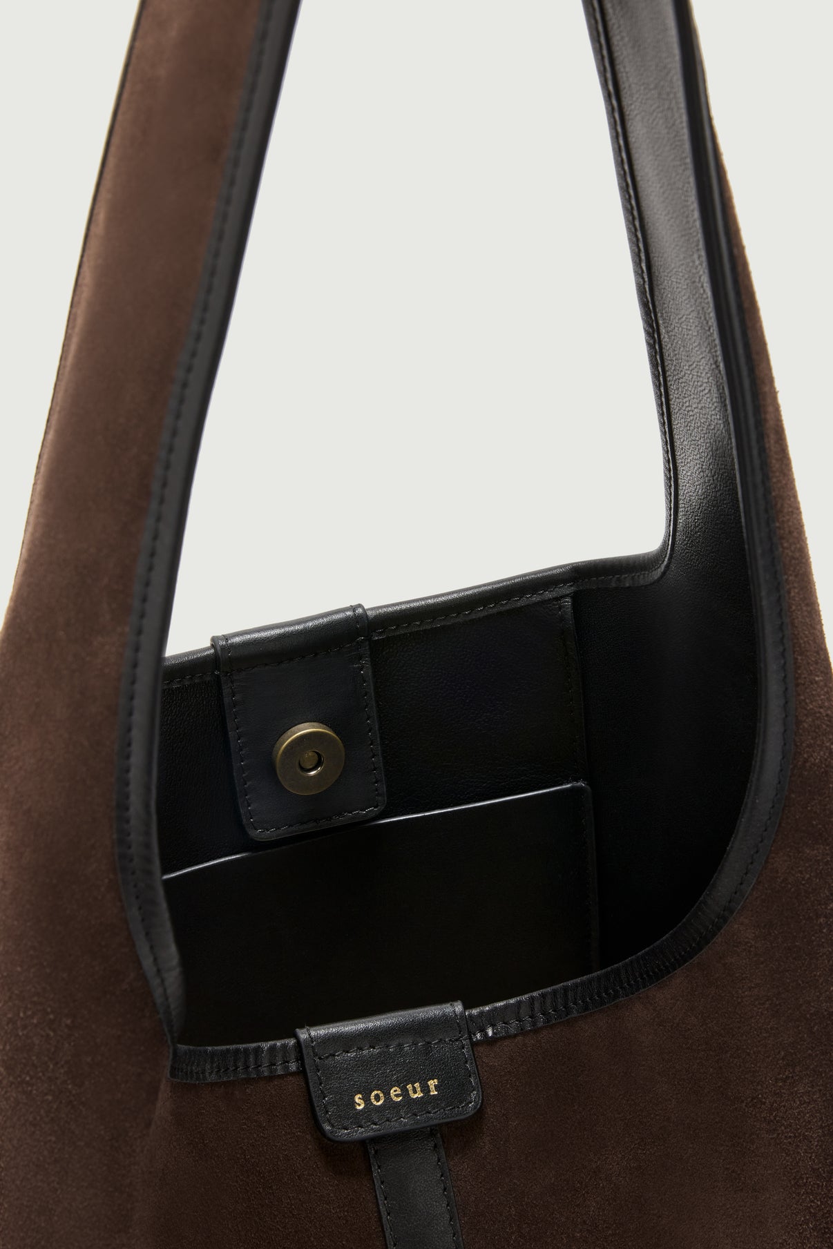 Cabas Delice - Marron Foncé - Cuir - Femme vue 4